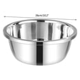 thumbnail image 2 of EGNMCR Rust Steel Thickened Multi-functional Large Basin Stainless Steel Basin Set Soup Basin Stainless Steel Water Basin basin basin, 2 of 2