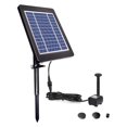 thumbnail image 1 of Upgraded Solar Fountain Pond Pump Kit With Stake, Solar Powered Water Fountain Pump For Bird Bath, Garden, Backyard, Pool ,High Efficiency, 1 of 7