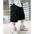 thumbnail image 4 of Shorts Cargo pour Garçons Enfants, Shorts Décontractés Extensibles pour Jeunes Garçons, Bas Cargo d'Extérieur, 4 of 5