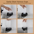 thumbnail image 2 of Mistaha Glass Rinser for Kitchen Sink Bottle Cups Washer for Sink Attachment Bar Glass Rinser ABS Kitchen Sink Accessories with Soft Water Tube, 2 of 8