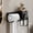 Black, variant on Dvkptbk Bathroom Organizer Hair Tool Organizer Bathroom Organizer for Hair Tools Bathroom Organizer Basket Hair Supplies Organizer Storage Hair Dryer Wall Mount No Drilling