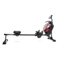 thumbnail image 1 of Sunny Health & Fitness Elite Water Rowing Machine with High Resistance Vertical Tank, Exclusive Bluetooth SunnyFit App, 1 of 9