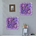 thumbnail image 3 of Dvkptbk Plastic Flower Wall Decoration Simulation Flower Wall Wedding Decoration Artificial Flowers Rose Wall Flowers Wedding Flowers Suitable for Multi-Scene Flower Wall Home Decor, 3 of 4