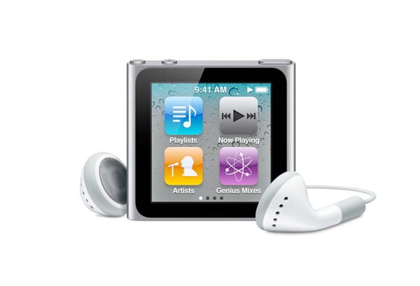 Apple iPod Nano 6th Generation 16GB Silver , MP3 Player