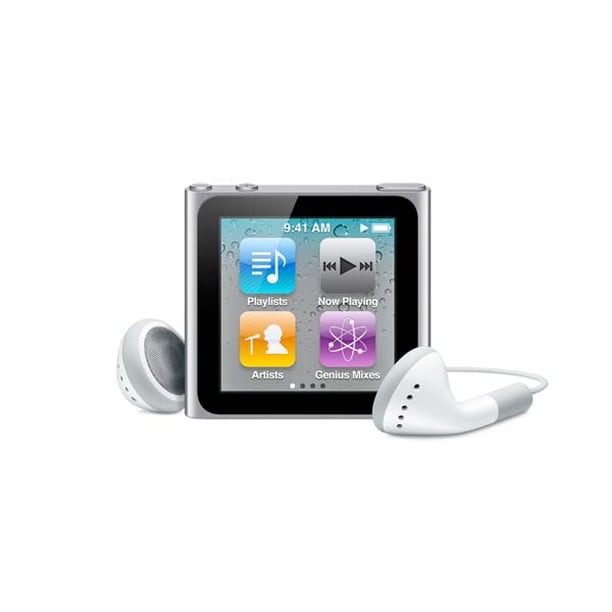 チ*チ様 新品未使用APPLE iPod nano 16GBホワイトシルバー Apple iPod Nano 6th Generation 16GB Silver , MP3 Player
