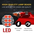 thumbnail image 4 of 1157/T20/1156 LED Strobe 5 Times Stop Bulbs Tail Blinking Light Turn Signal Lamp, 4 of 6