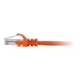 thumbnail image 3 of C2G 9ft Cat6a Snagless Unshielded (UTP) Network Patch Ethernet Cable-Orange - Patch cable - RJ-45 (M) to RJ-45 (M) - 9 ft - UTP - CAT 6a - molded, snagless, stranded - orange, 3 of 4