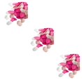 thumbnail image 3 of mmirethe 400pcs Polyester Silk Rose Petals Add Beauty To DIY Environmentally Friendly rose red assortedcolor 3Set, 3 of 6
