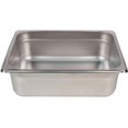 thumbnail image 1 of Table Vapeur Alimentaire / Poêle d'Hôtel en Acier Inoxydable 1/2 Taille 4 Pouces, Calibre 25, 1 Unité, 1 of 1