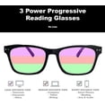 thumbnail image 3 of grinderPUNCH 2 Pack Bulk Multi Focus 3 Power Progressive Reading Glasses - No Line, 3 of 5