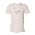 thumbnail image 1 of Gravity Trading Mens California State USA-Made Triblend Tee - Oatmeal - 2X-Large, 1 of 1