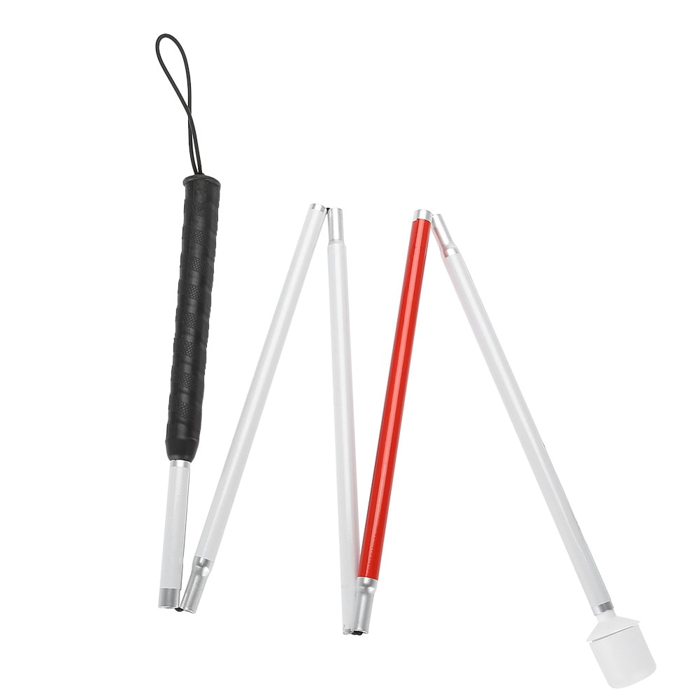 Walking Stick, Light Weight Non-slip Handle Folding Cane, Blinder For Older