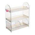thumbnail image 4 of Luzkey Coffee Cup Rack Clear Countertop Organizer for Hotel Kitchen Pantry Tabletop White, 4 of 8