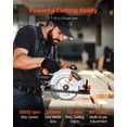 thumbnail image 4 of VEVOR Tool Combo Kit 20V Brushless 5-Tool Cordless Power Tool Combo Kit with Batteries, 4 of 9