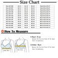 thumbnail image 4 of Amzcrzy Women's Plus Size Bras Full Coverage Front Closure Oversized Bra Unpadded Wireless Double Support Bra, 4 of 7