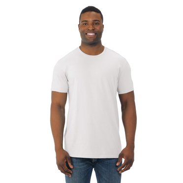 Fruit Of The Loom T-Shirt à Manches Courtes pour Hommes, 2TG, Blanc