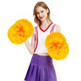 thumbnail image 2 of Cheerleading Fournitures de Sport à Main Fleurs Colorées Performance Fournitures de Cheering Rondes Matériau Pratique Léger Poignée Design Off, 2 of 4