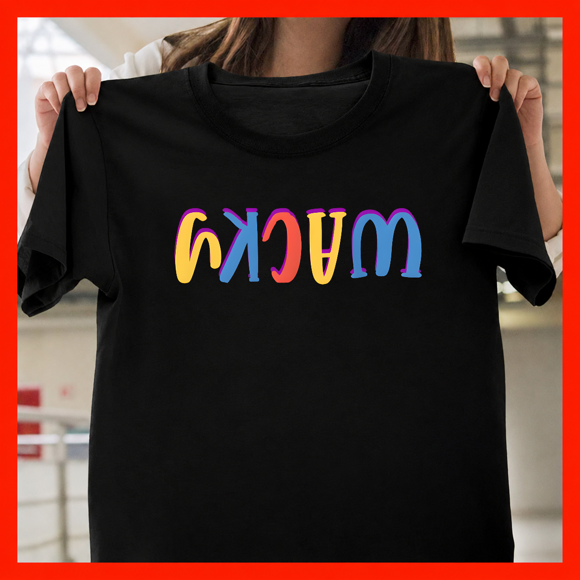 A Wacky Graphic For Funny And Weird People Oddball Absurd Strange Graphic Unisex T-Shirt, up to size 3XL.