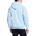 thumbnail image 2 of Hanes Mens ComfortBlend EcoSmart Pullover Hoodie Sweatshirt, S, Light Blue, 2 of 6