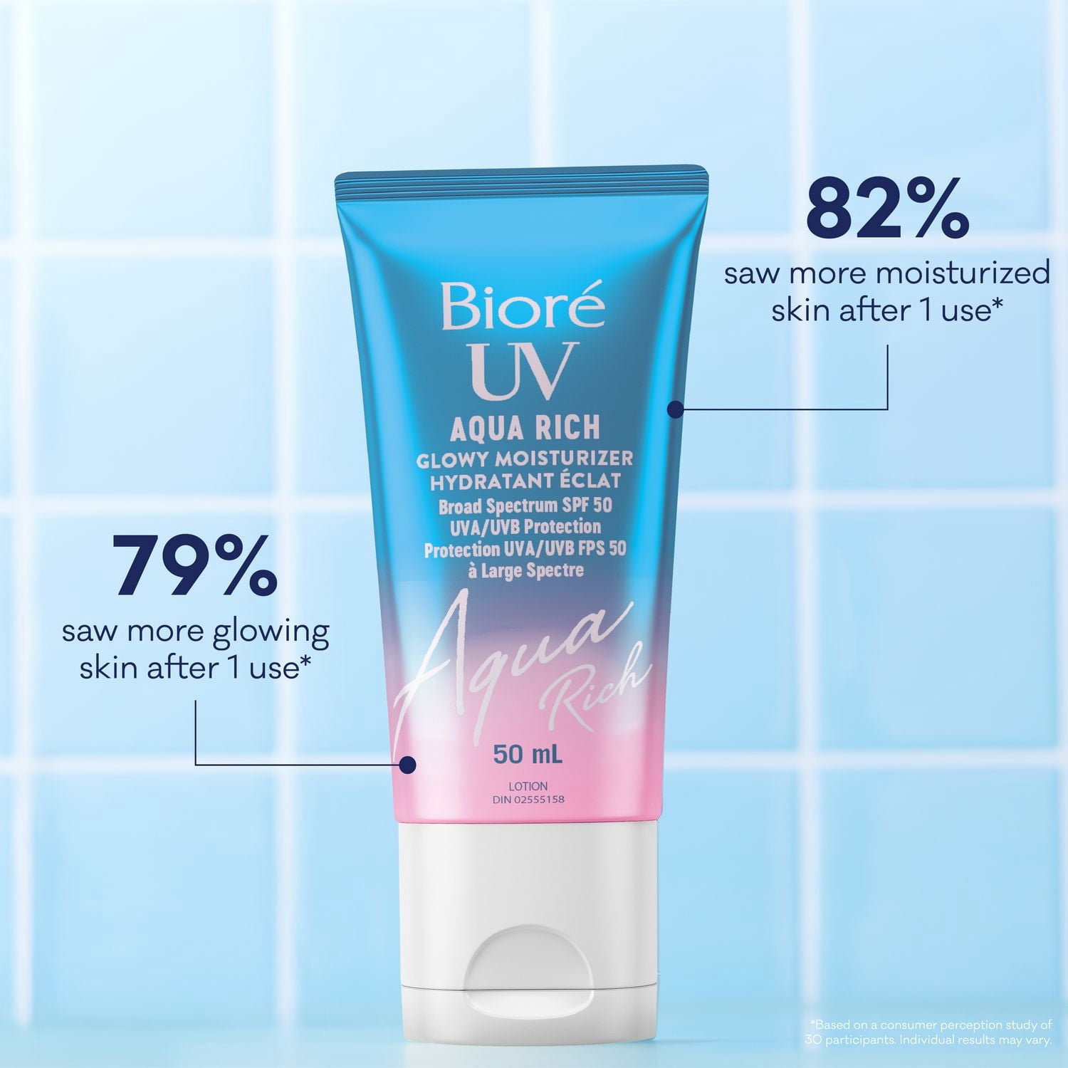Bioré UV Aqua Rich Glowy Moisturizer with SPF 50