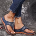 thumbnail image 1 of LSLJS Pantoufles pour Femmes, Sandales Pantoufles à Talon Compensé d'Été pour Dames Flip-Flops, Chaussures Décontractées Flip Flops pour Femmes, 1 of 8