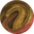 thumbnail image 1 of Ahgly Company Machine Washable Indoor Round Transitional Red Brown Area Rugs, 4' Round, 1 of 7
