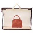 thumbnail image 5 of Unique Bargains Sacs à Main Taille XXL PVC Transparent Sac à Main Protecteur, Beige, 5 of 5