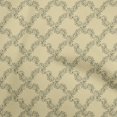 thumbnail image 1 of oneOone Polyester Spandex Beige Fabric Asian Block Craft Projects Decor Fabric Printed By The Yard 56 Inch Wide, 1 of 4