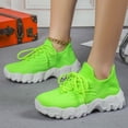 thumbnail image 3 of Dakaela Chaussures de Marche pour Femmes à Enfiler Tennis Course Espadrilles 2025 Mode Décontractée Chaussures pour Femmes Vert 9, 3 of 8