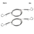thumbnail image 4 of Becaristey 2piece Versatile Picture Frame Hangers For Various Art Pieces Rust-resistant Picture Hanging Wire 2m, 4 of 6