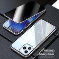 thumbnail image 4 of Anti-Peeping Full Body Mobile Phone Case Clear Tempered Glass Privacy Cover For Iphone12/Pro/Pro Max, 4 of 7