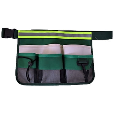 Gardening Waist Bag Tool Belt Holder Gardening Pouch Holder Gardening Florist Waist Bag Green Portable Gardening Belt For Home, Garden, Women and Men，