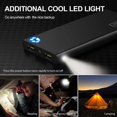 thumbnail image 1 of INIU Portable Charger, 10000mAh Power Bank, High-Speed 2 USB Ports with Flashlight External Battery Pack Backup, Ultra, 1 of 5