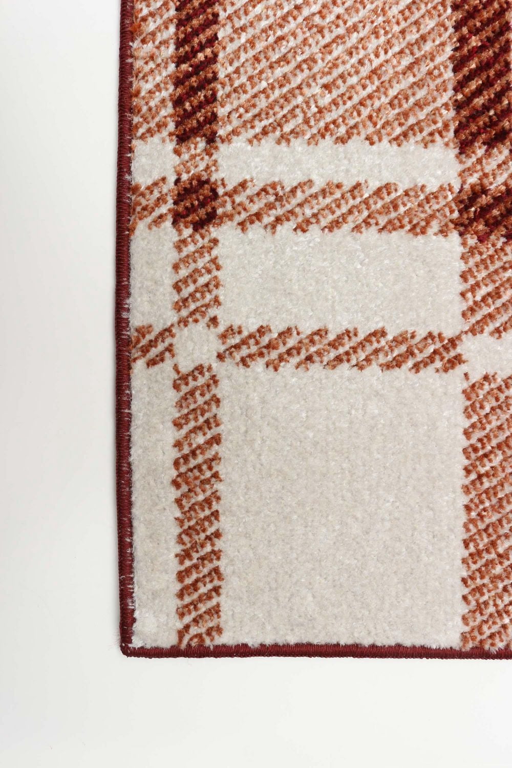 Tapis Lavable ECARPET à Carreaux pour Chambre, Salon, Chambre d'Enfant, Couloir