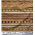 thumbnail image 1 of Soimoi Georgette Viscose Fabric Aztec Southwestern Print Fabric by Yard 42 Inch Wide, 1 of 3