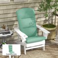 thumbnail image 2 of Outsunny Coussin de Chaise Adirondack d'Extérieur avec Attaches au Dossier, Vert, 2 of 10