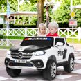 thumbnail image 3 of Patiojoy 2-Seater Electric Kids Ride On Car Licensed Benz Toy Car with Remote Control, 3 of 6