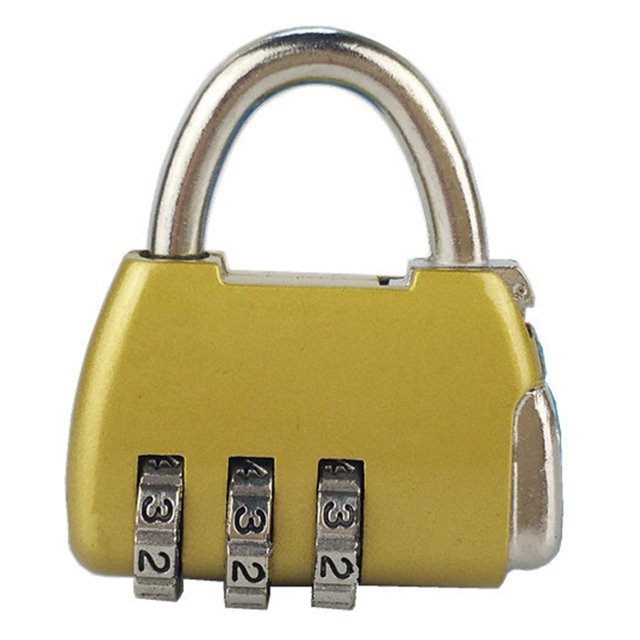Suitcase Lock 3 Digit Combination Lock Security Heavy Duty Zinc Alloy Luggage Locks For Suitcase