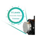 thumbnail image 4 of Professional Electric Coffee Bean Grinder Maker for Espresso Drip Coffee French Press ,Easy to Operate, 4 of 7