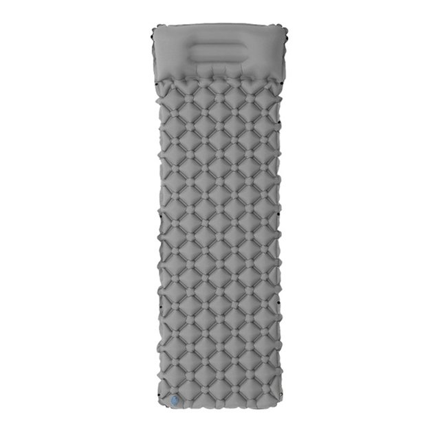 Ultra-Lightweight Inflatable Sleeping Pad with Foot Pump for Outdoor Comfort!