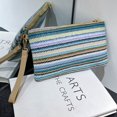 thumbnail image 1 of LinYooLi Money Beach Long Bag Colourful Ladies Clutch Coin Purse Handmade Casual Portable Elegant Simple Exquisite for Weekend Vacation, 1 of 6