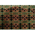 thumbnail image 4 of oneOone Cotton Silk Fabric Ethnic Geometric Flame Stitch Print Fabric BTY 42 Inch Wide, 4 of 4
