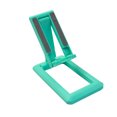 thumbnail image 1 of ZLight Universal Mobile Phone Holder Stand Desktop Charging Base Double Adjustable Green 1Set, 1 of 6
