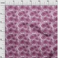 thumbnail image 3 of oneOone Rayon Purple Fabric Ocean Sewing Craft Projects Fabric Prints By Yard 56 Inch Wide, 3 of 4