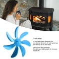 thumbnail image 3 of Heat Powered Fan Blade, Lightweight Stove Fan Blade  For Home, 3 of 7