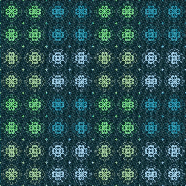 Ahgly Tapis d'Intérieur Lavable en Machine Carré Transitionnel Vert Cyan Foncé, 6 Pieds Carré