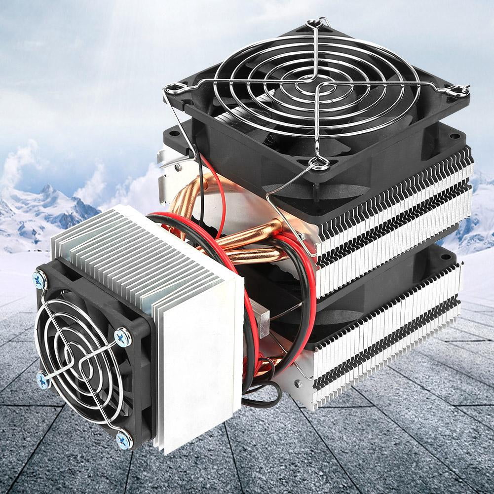 Yosoo Thermoelectric Cooler, Semiconductor Refrigeration Cooling Device Thermoelectric Cooler DIY Mini Fridge, Semiconductor Refrigeration System