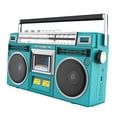 thumbnail image 4 of Bunblic Cassette Player Boombox Multifunctional with Handle Stereo Sound Tape Player Green, 4 of 8