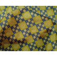 thumbnail image 4 of oneOone Silk Tabby Fabric Geometric & Floral Block Decor Fabric Printed BTY 42 Inch Wide, 4 of 4