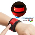 thumbnail image 4 of Unique Bargains LED Wristband, 2 Pack Light Up Bracelets LED Armbands Wrist Band, Rainbow, S, 4 of 6